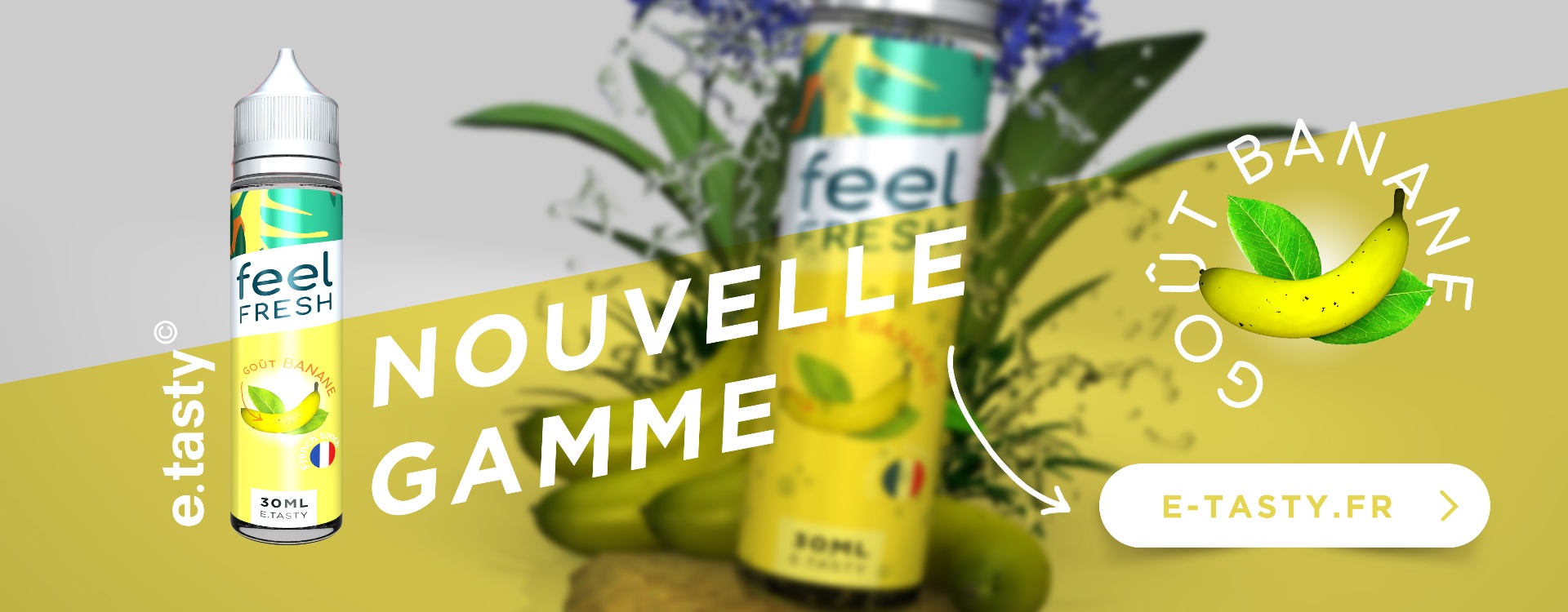 Bannière Feel Fresh — Banane